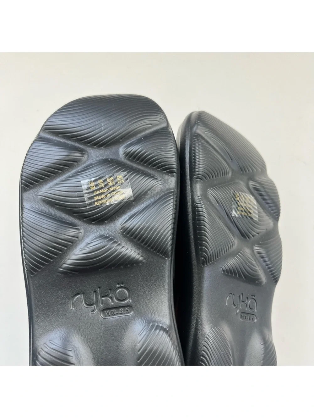 Ryka Cross-Band Recovery Slide Sandals 8-8.5
